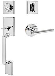 Designers Impressions Keeneland Polished Chrome Handleset With Kain Interior Lever We Key All Lock Orders Alike For In 2020 Polished Chrome Chrome Interior