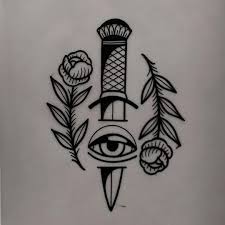 The Circle London On Instagram Tattoo Design Ethanjonestattoo Available At Thecirclelondon Traditional Tattoo Knife Tattoo Sleeve Tattoos