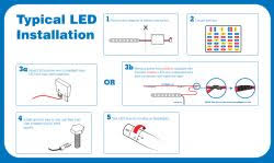 Stop/turn/tail/rear reflector/side reflector/side marker light. Install Instructions For Alpena Flexled Light Strip Etrailer Com