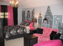 Black Decor Girls Bedroom Modern Girl Room Cool Kids Rooms