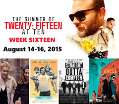 The Summer of 2015 at 10 with Scott Mendelson & Aaron Neuwirth: August  14-16, 2015