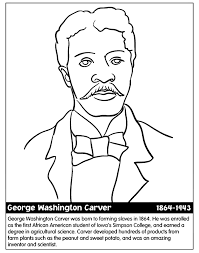 George Washington Carver Coloring Page George Washington Carver George Washington Pictures Washington Carver