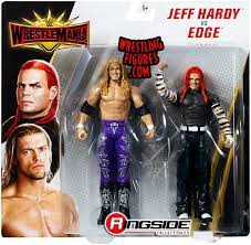 Jeff Hardy Edge Wwe Battle Packs Wrestlemania 35 Wwe Toy Wrestling Action Figures By Mattel