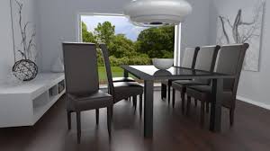 Chaise salle à manger asymétrique design moderne bois_chaises design salle à manger | reference: Comment Monter Votre Chaise De Salle A Manger Design Tectake Youtube