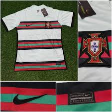 Portugal's forward cristiano ronaldo celebrates after scoring a penalty. Jersey Bola Portugal Away Official Euro 2021 Grade Ori Import Shopee Indonesia