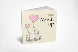 Download Children S Board Book Mockup Covervault Board Books Mockup Free Psd Kids Board Books