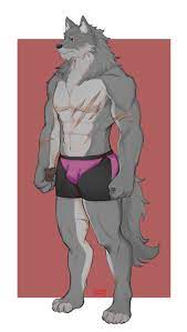 Bara Wolfman underwear version RELEASED by R.Studios -- Fur Affinity [dot]  net