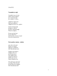 Ai petale albastrui, floare floricea, mamei te voi darui, floare floricea. Poezii Pentru Mama 8 Martie