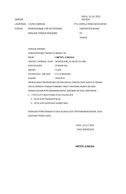 Contoh Surat Tugas Bidan
