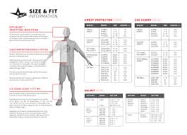 All Star Sports Size Chart