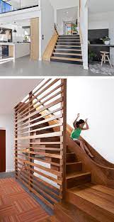 20 Playful And Creative Indoor Slide And Stairs Combination Home Design Lover Home Interior Design Stairs Design Interior House Design
