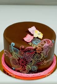 Painting On Chocolate Fondant Chocolate Fondant Cake Decorating Airbrush Cake