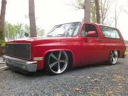 1981 Chevrolet Blazer Chevy Suv Lowered Trucks Cool Trucks