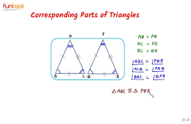 Basics Of Congruence Corresponding Parts Of Triangles Congruent Parts Of Two Triangles Youtube