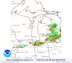 A severe thunderstorm warning is an urgent announcement that a severe thunderstorm has been reported or is imminent, and you should take cover right away. Storm Prediction Center Severe Thunderstorm Watch 81