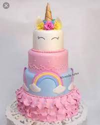 Pin By Miriam Analia On Emilia Unicorn Birthday Cake Cake Party Cakes
