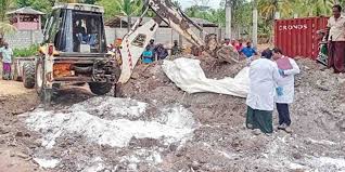 Sri Lanka Police Uncover 50,000kg of Suspected Ice Chemicals Buried in Mideniya - Sri Lanka News Update