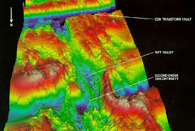 C. Calculate The Rates—–Show Your Work. 1. Determine The Average Rate Of Sea  Floor Spreading In Units Of Cm/Year. A Basaltic Rock Is Determined To Be 40  Million Years Old And Is