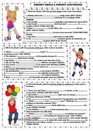 Present Simple Present Continuous English Lessons Teaching Materials Teaching English Grammar