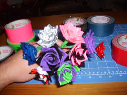 Get creative with duct tape flowers. Duct Tape Rose 8 Steps With Pictures Instructables