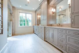 Serene and setting painted cabinets. Sherwood Road Cabry Design