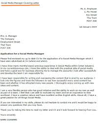 Just 20 years ago finding jobs had to be done at job fairs or by reading newspapers. Social Media Manager Cover Letter Example Learnist Org