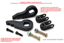A typical longitudinally designed torsion bar is a long steel bar fitted between the frame of the vehicle and one of the control arms. Lifting And Lowering Basics Part One Leveling Kits Torsion Bars Mobile Living Truck And Suv Accessories