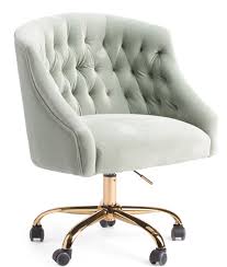 Tainoki Vivian Velvet Office Chair Velvet Office Chair Office Chair Design Desk Chair Comfy