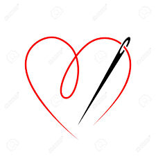 Each size of john james' beading. Sewing Needle And Thread Silhouette The Concept Of Tailoring Royalty Free Cliparts Vectors And Stock Illustration Image 104697702