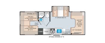 Unit excel rvs rv floor plans bathroom layout rv dreams. Class C Motorhome Floorplans Giant Rv