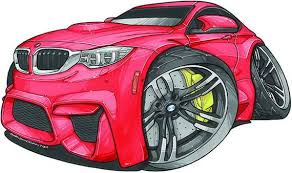 Bmw F82 M4 Coupe Red Koolart T Shirt For Men Etsy In 2021 M4 Coupe Bmw Car Cartoon