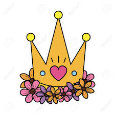 Alongside the image, the crown's official twitter account wrote: Cute Queen Crown With Heart And Flowers Vector Illustration Design Lizenzfrei Nutzbare Vektorgrafiken Clip Arts Illustrationen Image 117335948