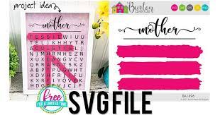 Download Diy Word Search Sign For Mother S Day Burton Avenue