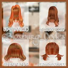 Open me •º#idcodes #hairandhats #accessories #roblox hello cherry blossoms, in this video i have put together hair and hat id. More Ginger Orange Codes In 2021 Black Hair Roblox Roblox Pictures Roblox