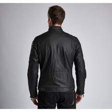 Barbour International Marlon Mens Leather Jacket Mens From Cho Fashion And Lifestyle Uk