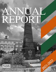 Annual Report 2021-2022 University Advancement by FAMU Communications