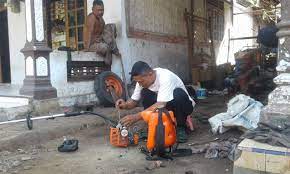 Melayani juga jasa servis mesin dan. Pisau Aus Mesin Pemotong Rumput Di Servis Media Terobos