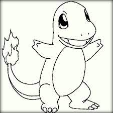 Please choose images in following list of free charmander coloring sheet to download and color them online or at home for free. Pokemon Charmander Coloring Pages Coloring Home