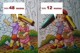Ayah bunda bisa mulai mengajarinya teknik gradasi dalam menggambarkan pemandangan sekitar. Ilmu Pengetahuan 1 Mewarnai Dengan Crayon