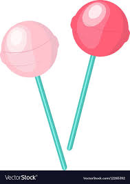 Cute Pink Candy Lollipop Icon Flat Design Isolated On White Background Vector Illustration Clip Art Download A Free Preview Lollipop Clip Art Pink Candy