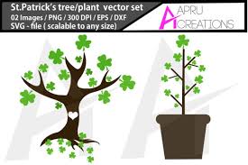 Download St Patrick S Tree Silhouette St Patric Graphic By Aparnastjp Creative Fabrica SVG Cut Files