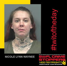 UPDATE: Nicole Waynee has been arrested. Tuesday's #twitoftheday is Nicole  Lynn Waynee wanted in Lee County for violation of probation fraud use of  personal ID, grand theft & grand theft motor vehicle.
