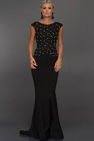 Uzun Siyah Tasli Balik Abiye F2525 Kiyafet The Dress Moda Stilleri