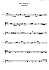 My immortal viene rilasciato dagli evanescence in una prima versione demo nel 1997. My Immortal Evanescence Acordes