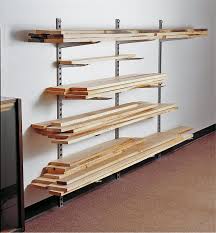 Pallet and loose lumber enclosure tower. Lumber Storage System Lee Valley Tools