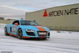 Audi R8 Gulf Audi Sports Car German Cars