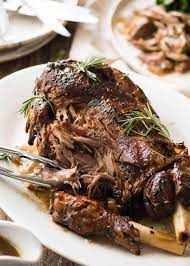 Slow Roast Leg Of Lamb | Recipetin Eats