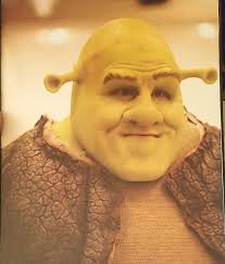 In honor of the anniversary of Shrek The Musical here is me in some early  make up tests that @dreamworks has allowed me to share from the Broadway  workshops and readings. This