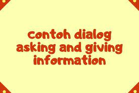 Dialogs and flyouts make sure that users are aware of important information, but they also disrupt the user experience. Contoh Dialog Asking And Giving Information Halaman All Kompas Com