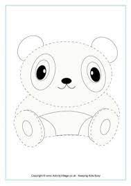 Set the age range and it'll be very easy for your kids or young friends little panda math genius has a nice collection of minigames with different gameplays but a common visual development. Animal Tracing Pages Panda Bear Art Panda Coloring Pages Bear Face Drawing